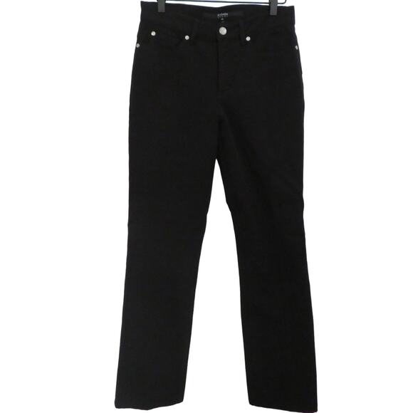Escada Womens Sz EU Sz 36 US Sz 4 Black Linda Pants Straight Leg Pants - Picture 1 of 7